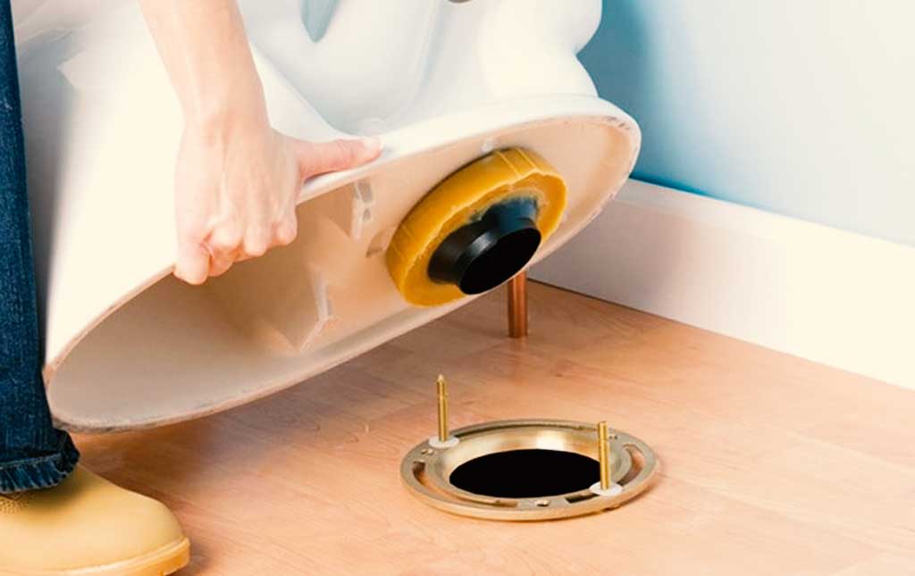 step by step guide to replace a toilet