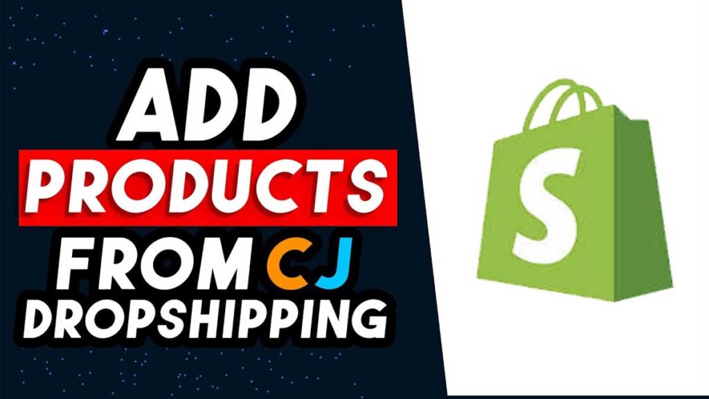 how to use cjdropshipping with shopify